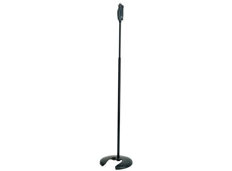K&M 26075 STACKABLE ONE-HAND MICROPHONE Stativ, Sort